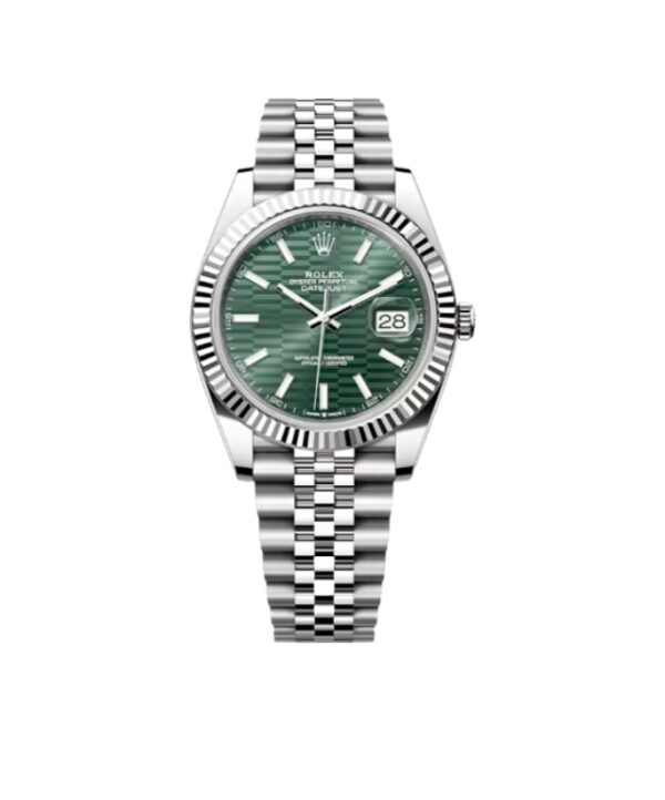 롤렉스 데이저스트 36mm 126234 Full 904L Olive Green Fluted Motif Dial Jubilee[CLEAN]