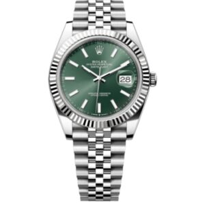 롤렉스 데이저스트 41mm 126334-0028  Full 904L Mint Green Dial Jubilee[CLEAN]