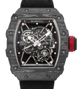 리차드밀 RM35-02 44.5mm Black Carbon Fiber Black Rubber Strap Black Skeletonized[BBR]