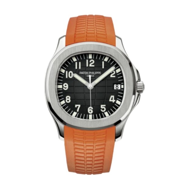 파텍필립 아쿠아넛 40mm 5167A-001 Orange Rubber Strap Black Dial[3K]