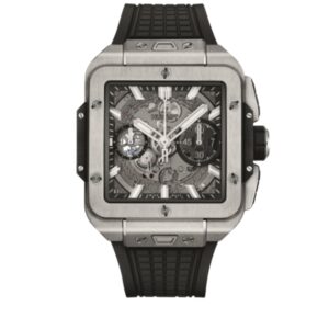 위블로 스퀘어뱅 42mm 821.NX.0170.RX Titanium Rubber Strap Skeletonized Dial[BBF]