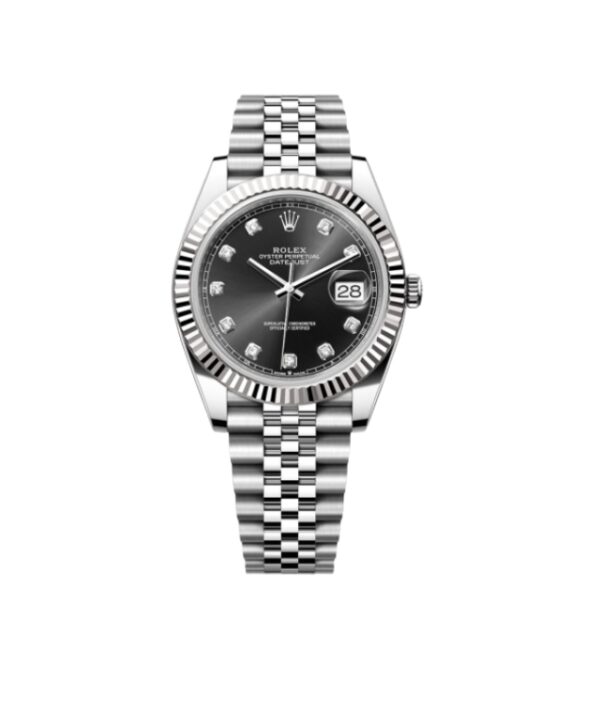 롤렉스 데이저스트 36mm 126234-0027 Full 904L Diamond Black Dial Jubilee[VS]