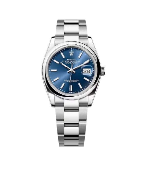 롤렉스 데이저스트 36mm 126200-0006 Smooth Bezel Full 904L Blue Dial[VS]