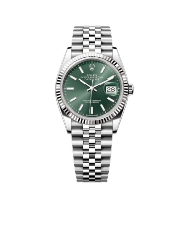 롤렉스 데이저스트 36mm 126234-0051 Full 904L Mint Green Dial Jubilee[CLEAN]