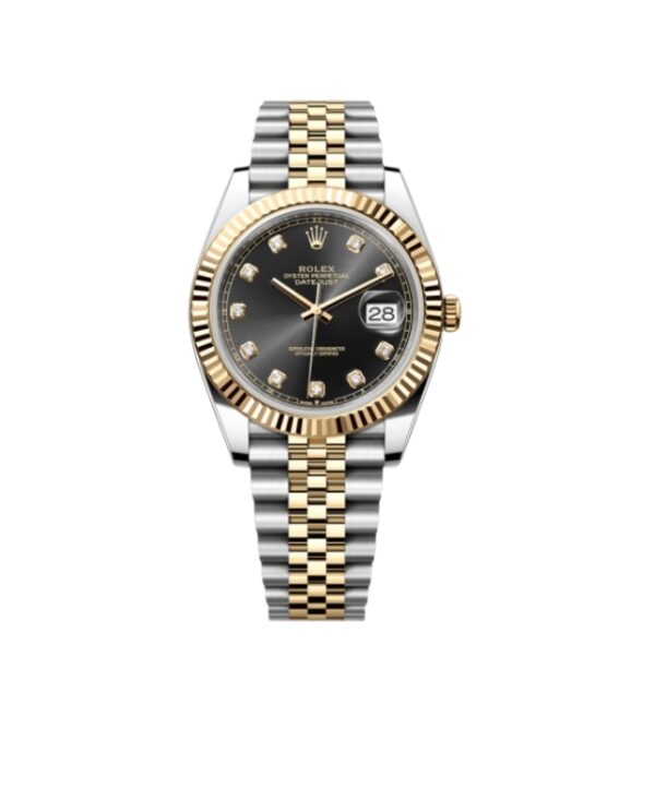 롤렉스 데이저스트 36mm 126233-0021 Half Gold Diamond Black Dial Jubilee[CLEAN]