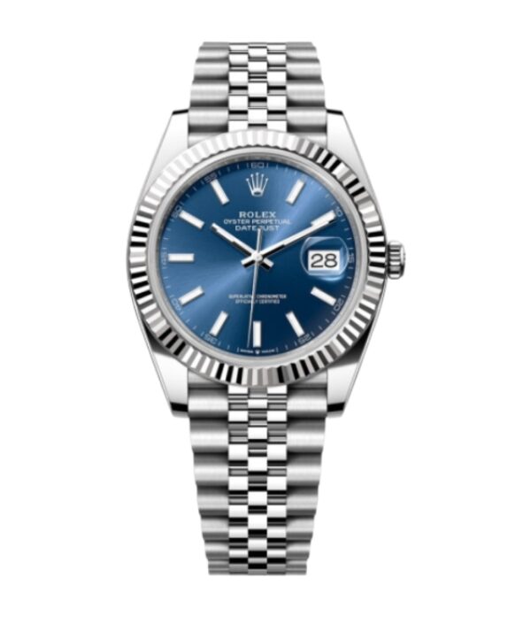 롤렉스 데이저스트 41mm 126334-0002 White Gold&904L Blue Dial Jubilee[ARF]
