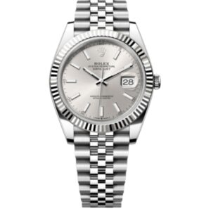 롤렉스 데이저스트 41mm 126334-0004 White Gold&904L Silver Dial Jubilee[ARF]