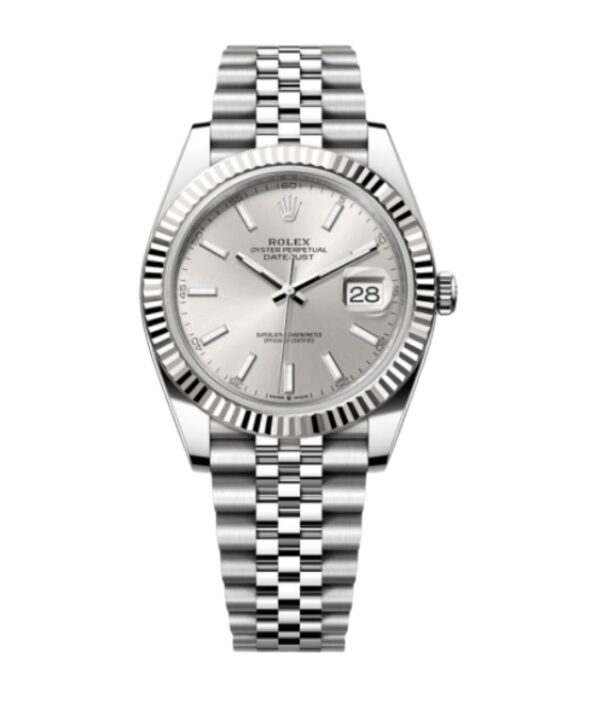 롤렉스 데이저스트 41mm 126334-0004 White Gold&904L Silver Dial Jubilee[ARF]