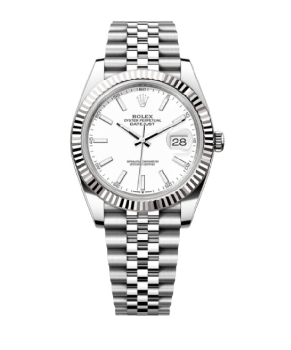롤렉스 데이저스트 41mm 126334-0010 White Gold&904L White Dial Jubilee[ARF]