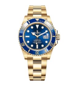 롤렉스18k 서브마리너 40mm Date 116618LB Full Yellow Gold Blue Dial[CLEAN]
