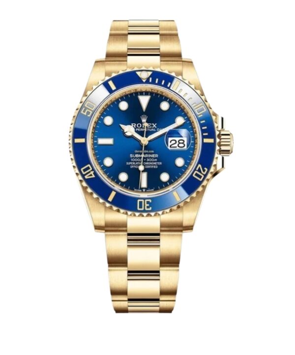 롤렉스18k 서브마리너 41mm Date 126618LB-0002 Full Yellow Gold Blue Dial[CLEAN]