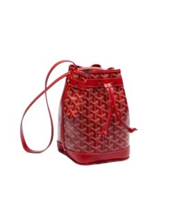 고야드[goyard/리미티드]쁘띠 플로 버킷 백(레드)