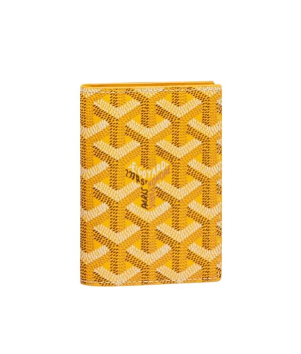고야드[goyard/리미티드]생 마크 카드지갑(옐로우)