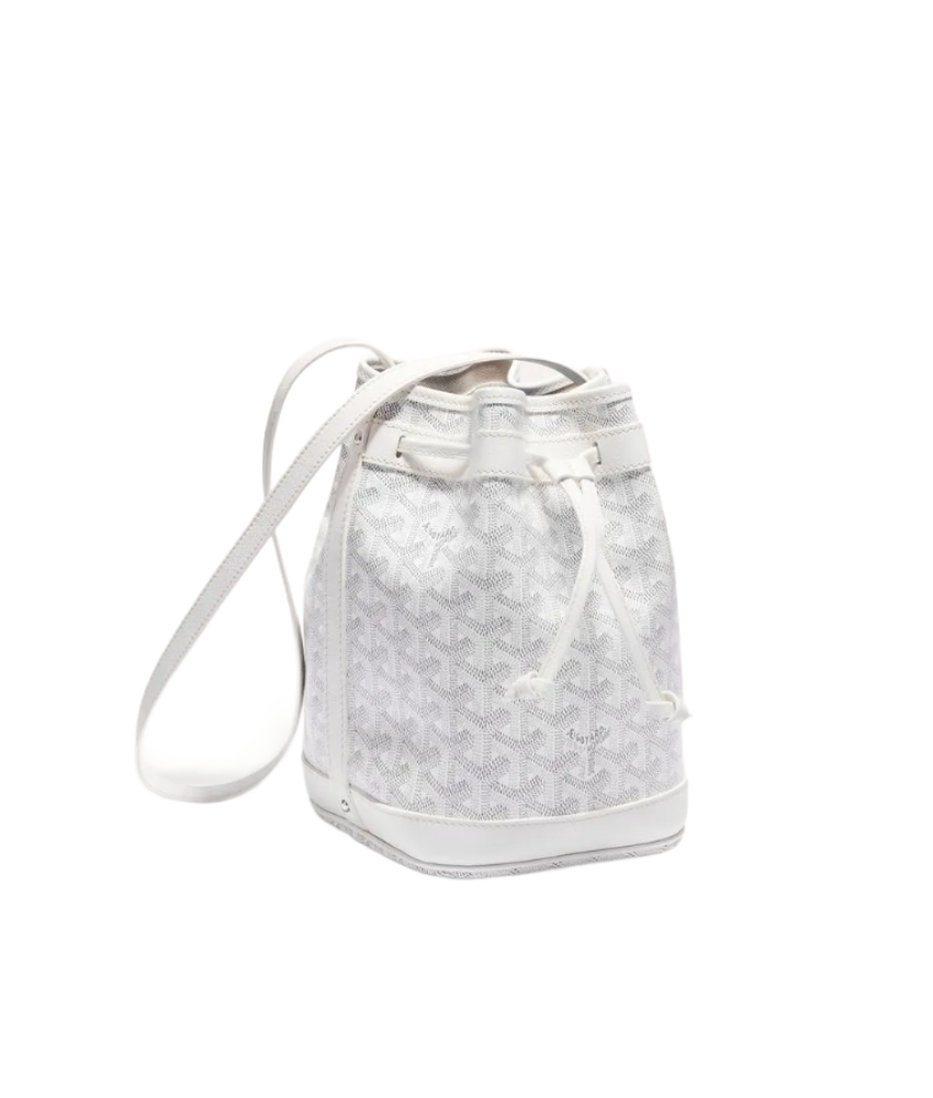 고야드[goyard/리미티드]쁘띠 플로 버킷 백(화이트)