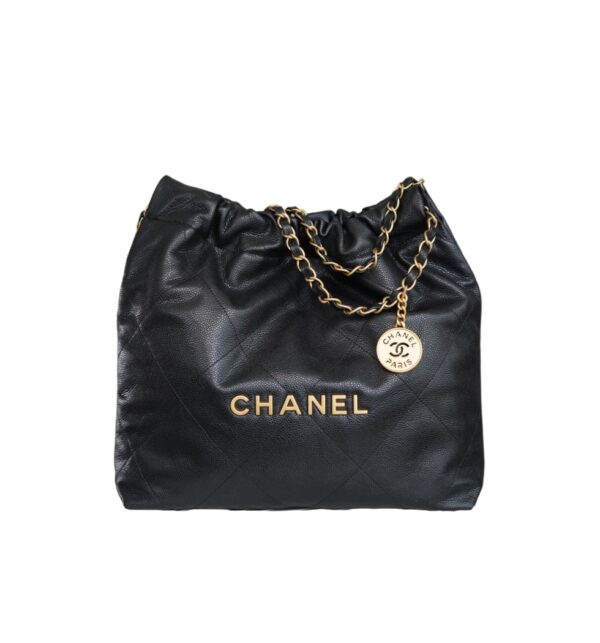 샤넬[chanel/팬더샵]22백 스몰 핸드백(블랙/금장/캐비어)
