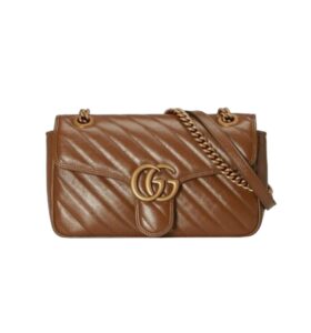 구찌[gucci/OC]GG 마몽 스몰 숄더백(브라운)
