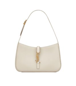 생로랑[ysl]LE 5 A 7 호보 백(블랑 빈티지)