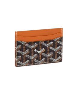 고야드[goyard/리미티드]생쉴피스 카드지갑(블랙탄)