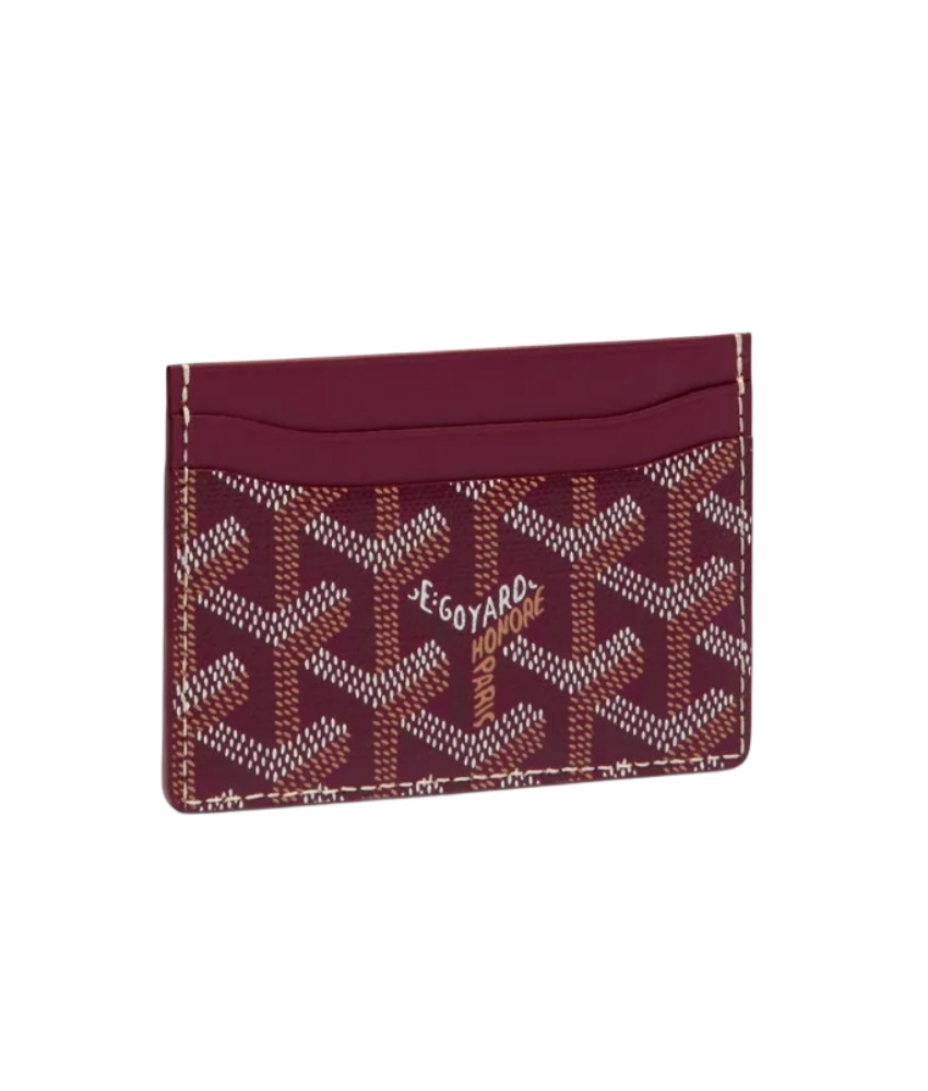 고야드[goyard/리미티드]생쉴피스 카드지갑(버건디)