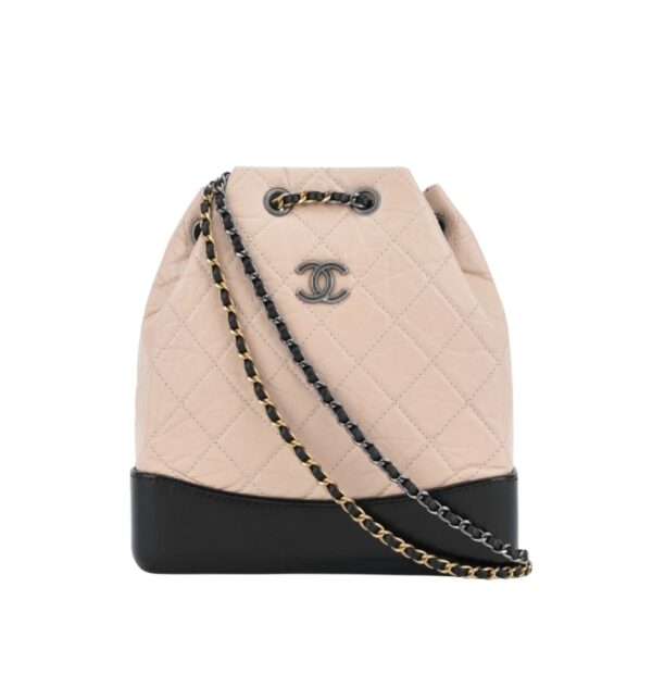 샤넬[chanel/팬더샵]가브리엘 백팩 스몰(베이지/빈티지 카프스킨)