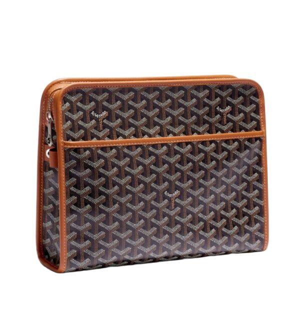 고야드[goyard/리미티드]쥬방스 클러치 백 GM(블랙탄)