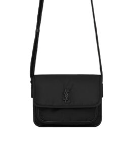 생로랑[ysl]나일론 니키 메신저 백 스몰(블랙)
