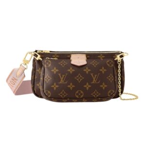 루이비통[louis vuitton/듀티프리]멀티 포쉐트 악세수아 모노그램(로즈 클레르)