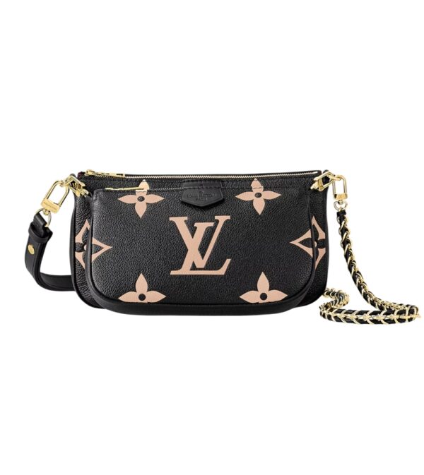 루이비통[louis vuitton/듀티프리]멀티 포쉐트 악세수아 앙프렝뜨(블랙/크렘)