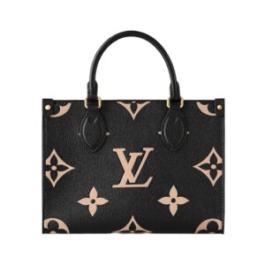 루이비통[louis vuitton/듀티프리]온더고 PM 앙프렝뜨(블랙/베이지)