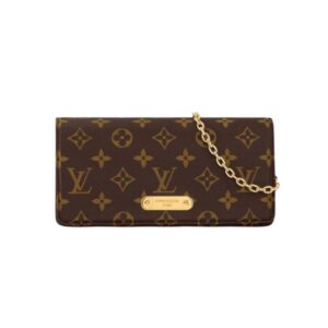 루이비통[louis vuitton/듀티프리]월릿 온 체인 릴리(모노그램)