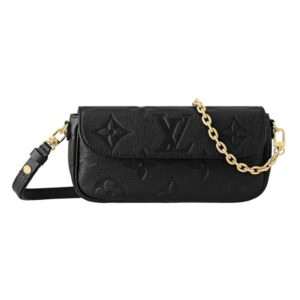 루이비통[louis vuitton/듀티프리]월릿 온 체인 아이비 앙프렝뜨(블랙)