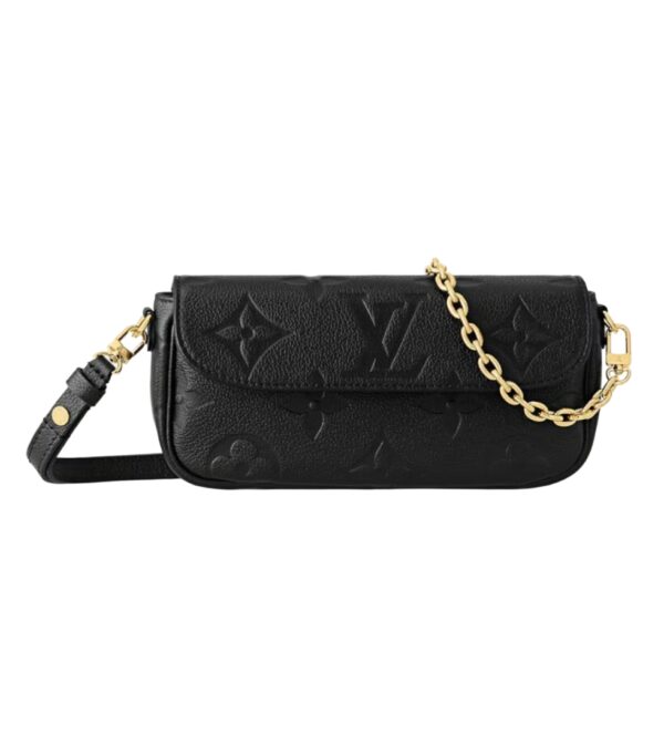 루이비통[louis vuitton/듀티프리]월릿 온 체인 아이비 앙프렝뜨(블랙)