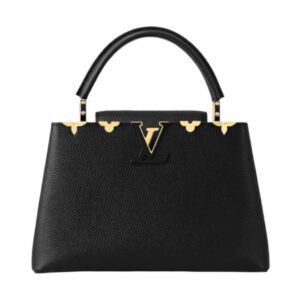 루이비통[louis vuitton/듀티프리]카퓌신 MM(블랙/금장)