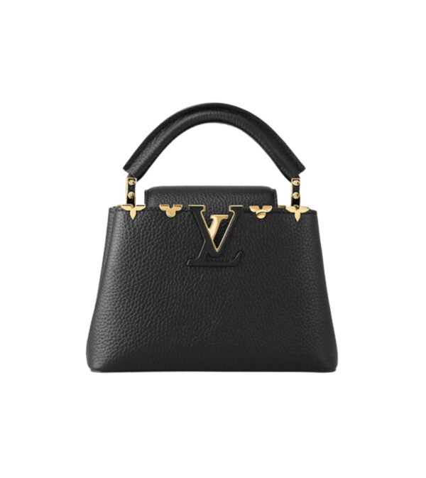루이비통[louis vuitton/듀티프리]카퓌신 미니(블랙/금장)