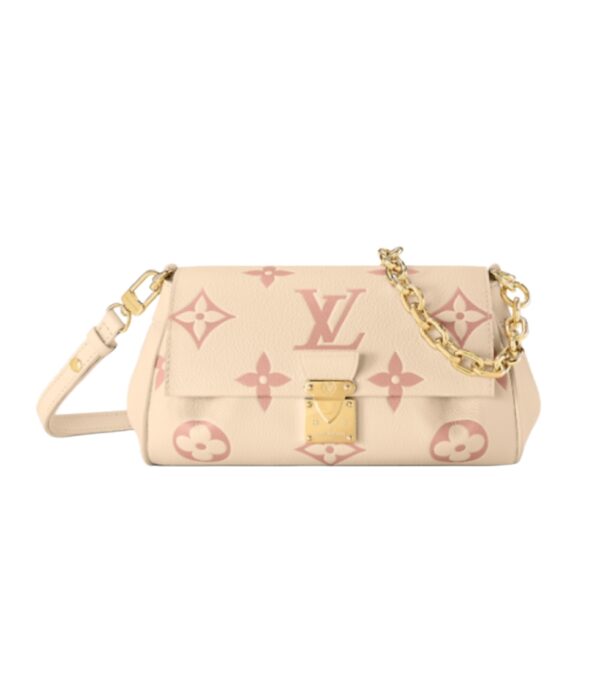 루이비통[louis vuitton/듀티프리]페이보릿 앙프렝뜨(크렘베쥬/로즈트라이아논핑크)