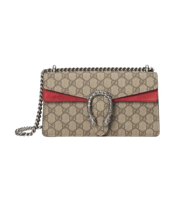 구찌[gucci/OC]디오니서스 스몰 숄더백(GG수프림/레드)2020v