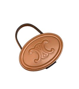 셀린느[celine/블랙프라임]퀴르 트리옹프 오벌 탑핸들(탠)