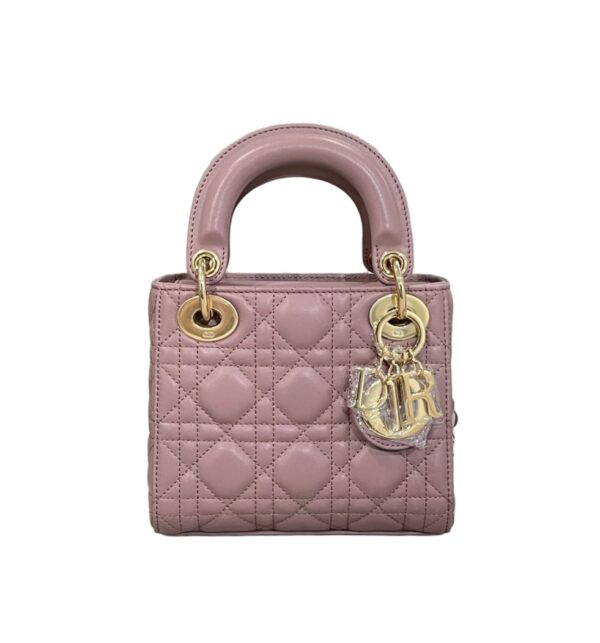디올[dior/여왕]레이디 디올 미니 백(멜로코튼/까나쥬/램스킨)