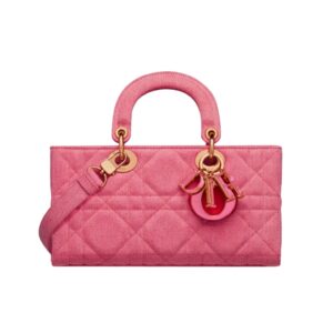 디올[dior/여왕]레이디 디조이 미디엄(캔디 핑크/까나쥬/데님)