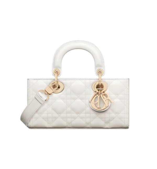 디올[dior/여왕]레이디 디조이 스몰 백(라떼/까나쥬/페이턴트)