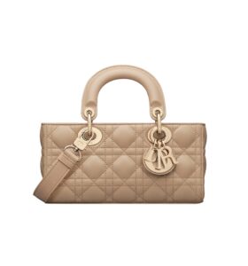 디올[dior/여왕]레이디 디조이 스몰 백(베이지/까나쥬/램스킨)
