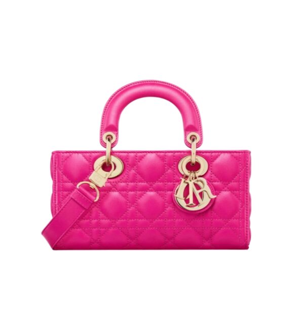 디올[dior/여왕]레이디 디조이 스몰 백(캔디 핑크/까나쥬/램스킨)