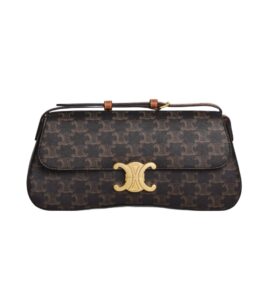 셀린느[celine/블랙프라임]롤라백 미디엄(탠/트리옹프 캔버스)