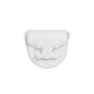 셀린느[celine/블랙프라임]퀴르 트리옹프 베사체 미니(화이트)