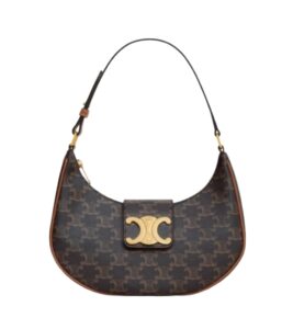 셀린느[celine/블랙프라임]아바 트리옹프백 미디엄(탠/트리옹프 캔버스)