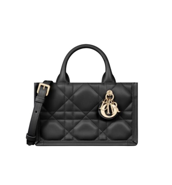 디올[dior/여왕]북토트 미니 백(블랙/까나쥬/카프스킨)