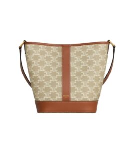 셀린느[celine/블랙프라임]버킷 백 스몰(그레주/트리옹프 캔버스)