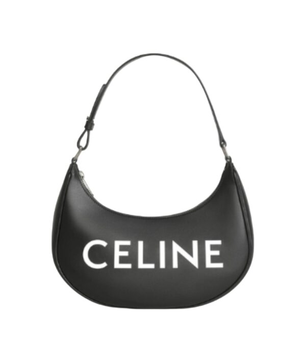 셀린느[celine/블랙프라임]아바 로고 프린트 호보백(블랙)