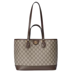구찌[gucci/OC]오피디아 스몰 토트백(GG수프림 베이지/에보니)