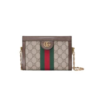 구찌[gucci/OC]오피디아 체인 미니 숄더백(GG수프림 베이지/에보니)